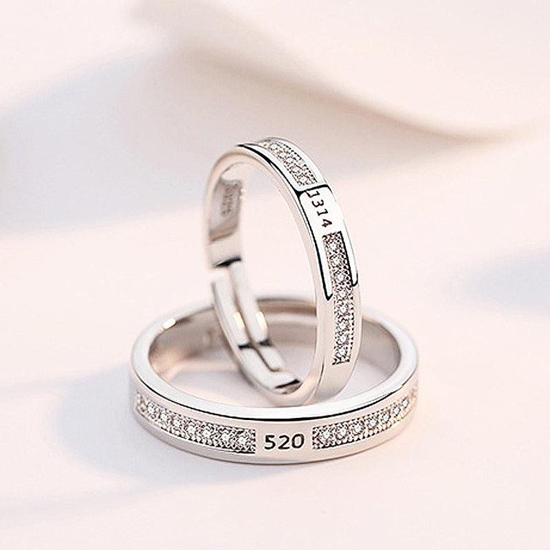 520🧡1314 Couple Rings