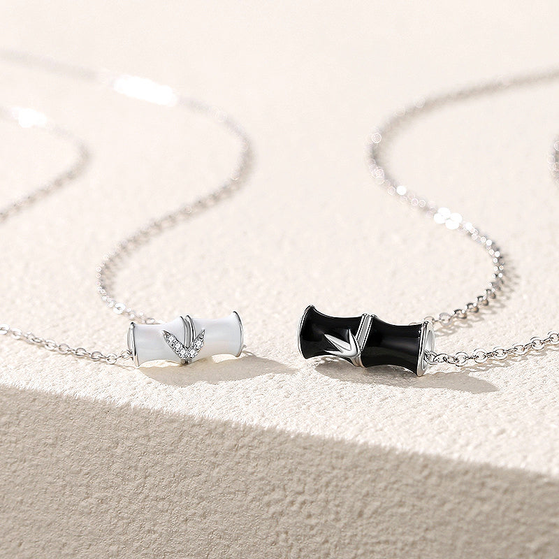 Bamboo Couple Necklaces