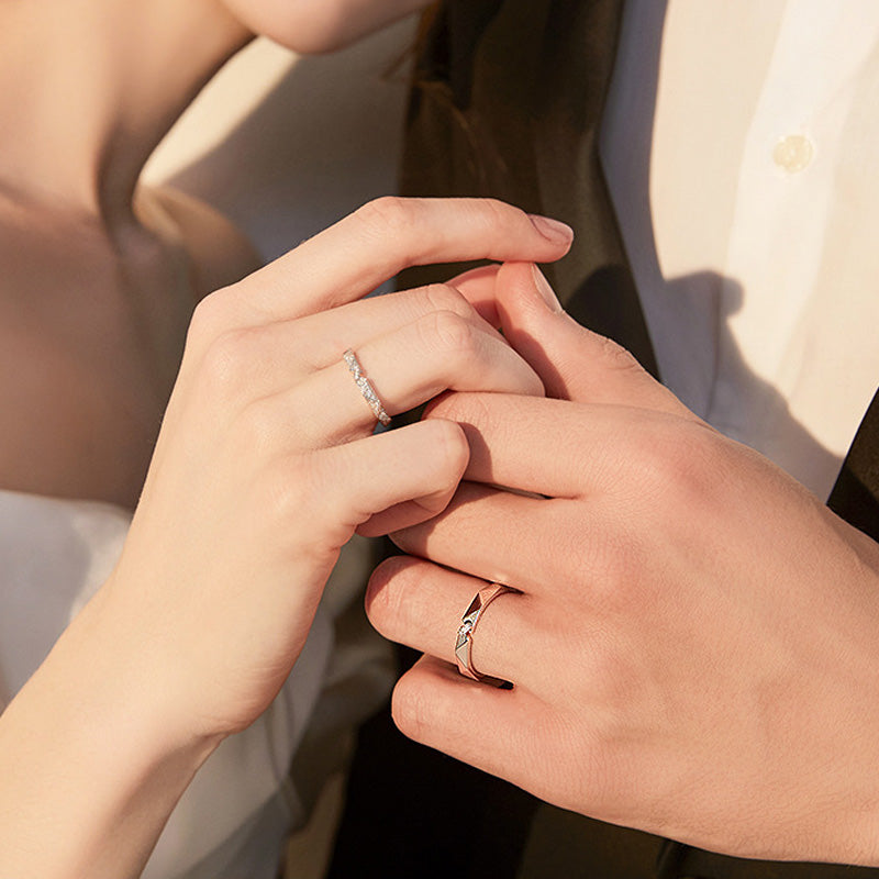 Caramel Couple Rings