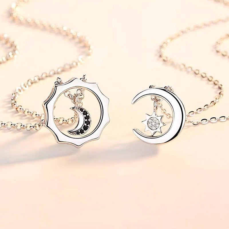 Celestial Duo Couple Necklaces