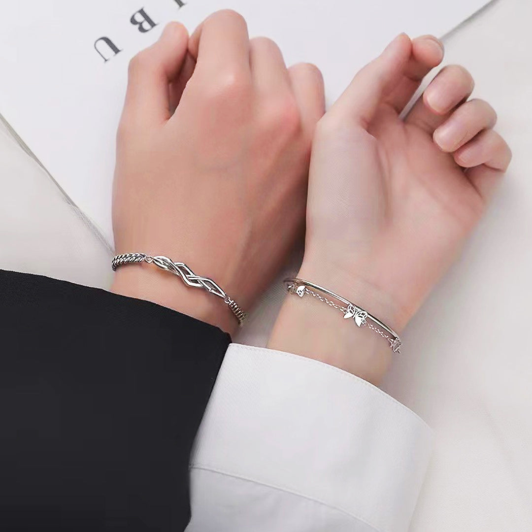 Eternal Weave Couple Bracelets