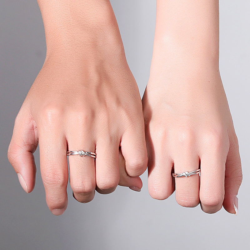 Fairy Lights Couple Rings