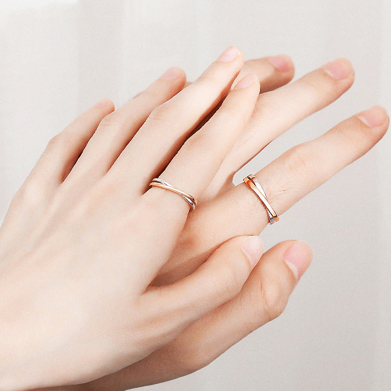 Honeycomb Couple Rings