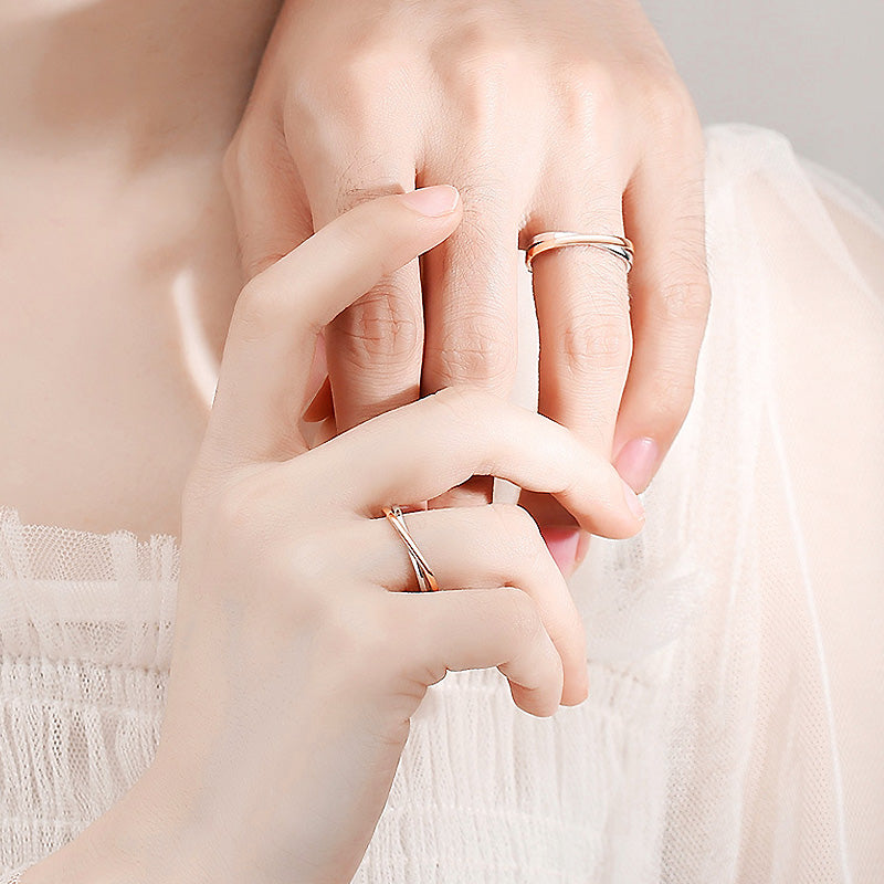 Honeycomb Couple Rings