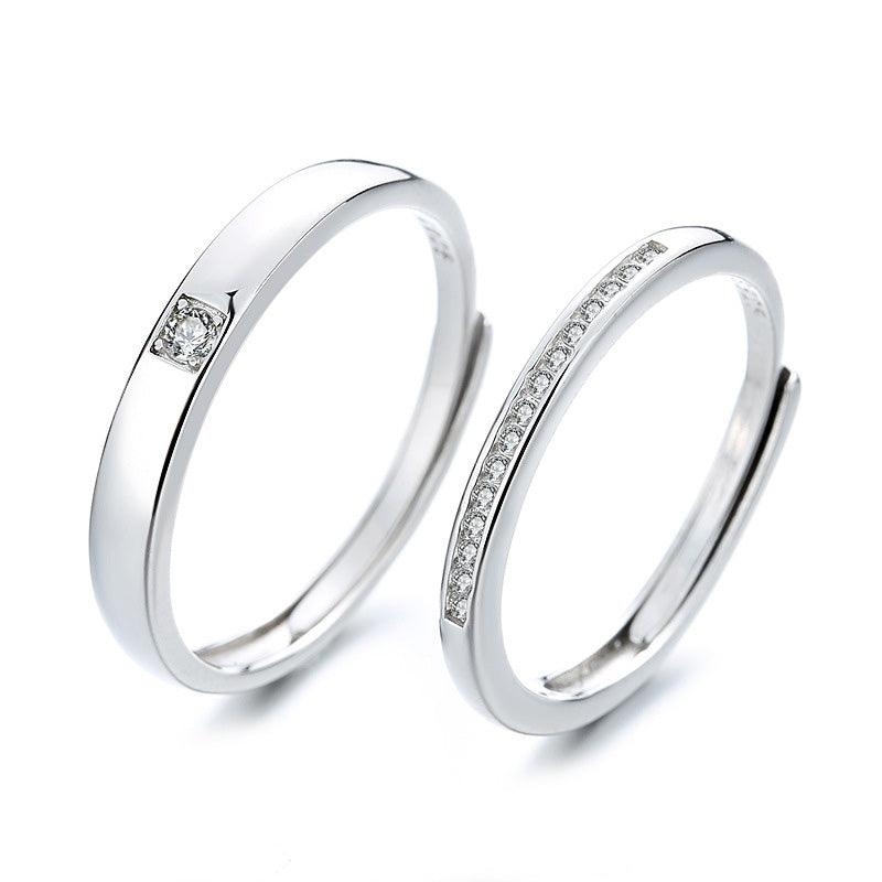 Lovebirds Couple Rings