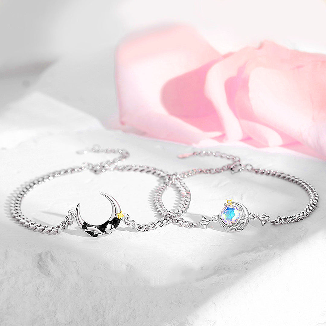 Lustrous Glow Couple Bracelets