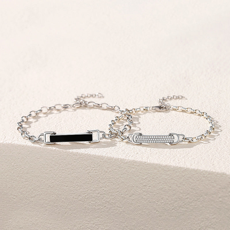 Secret Message Couple Bracelets