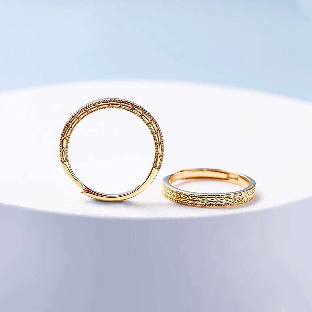 Tranquility Couple Rings