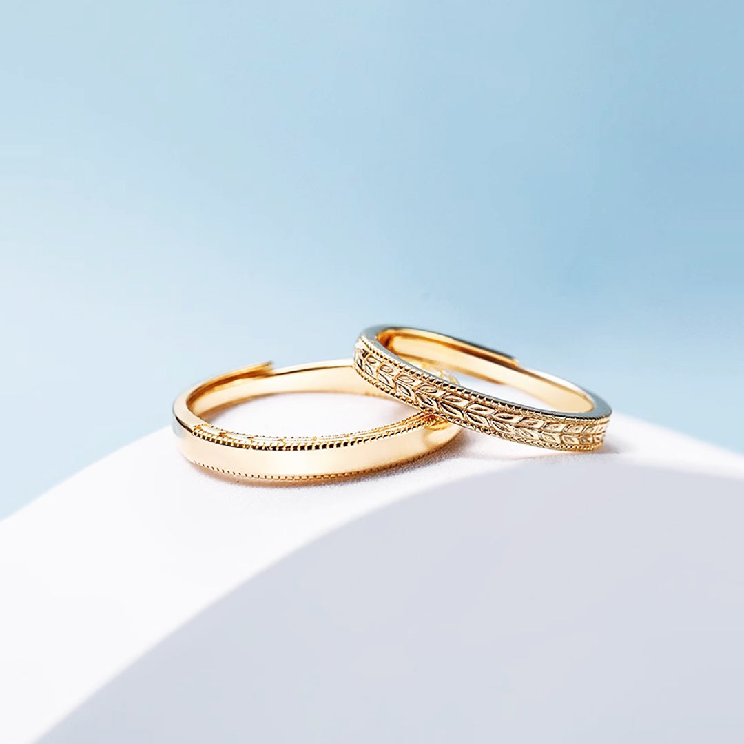 Tranquility Couple Rings