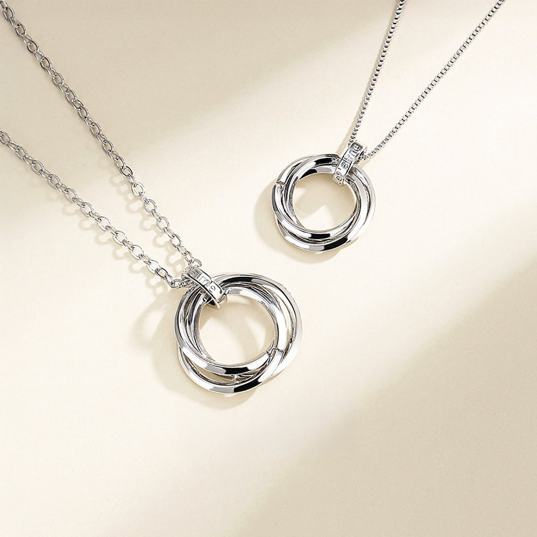 Trinity Love Couple Necklaces
