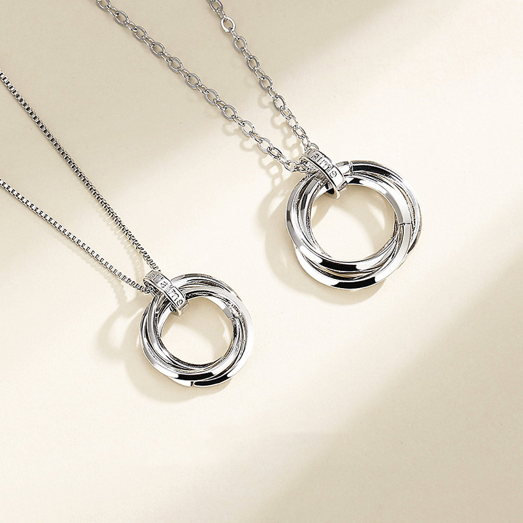 Trinity Love Couple Necklaces