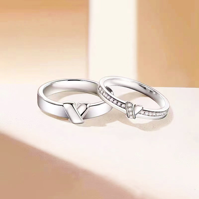 Unity Knot Couple Rings