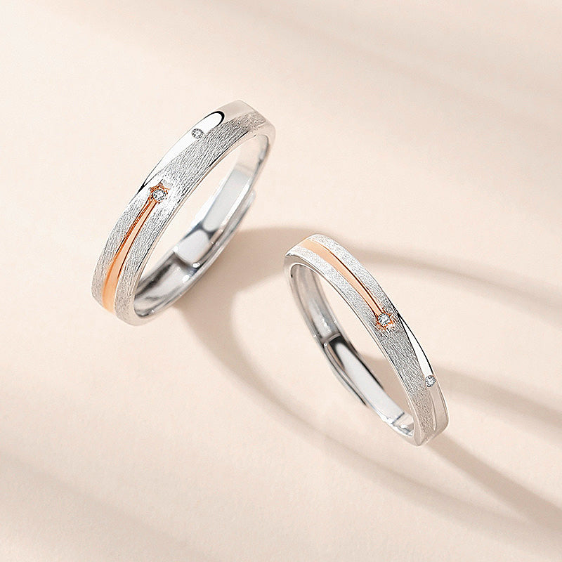 Wishing Stars Couple Rings