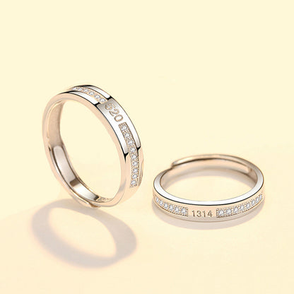 520🧡1314 Couple Rings