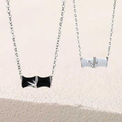 Bamboo Couple Necklaces