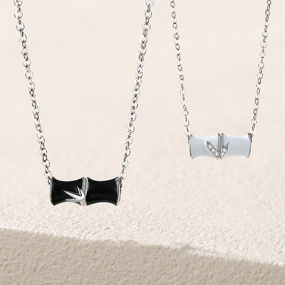 Bamboo Couple Necklaces