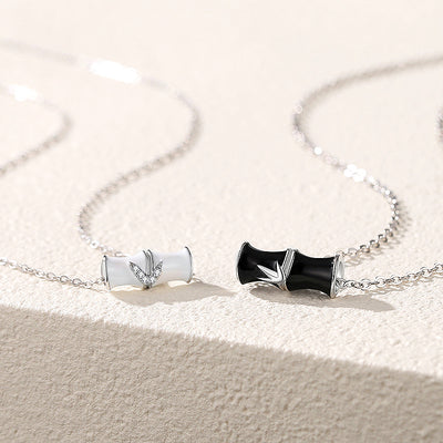 Bamboo Couple Necklaces