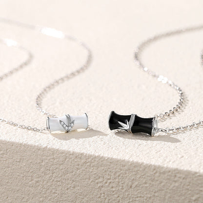 Bamboo Couple Necklaces