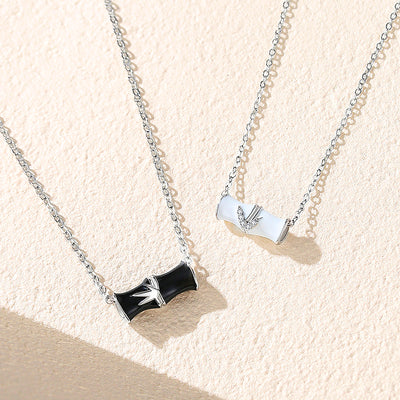 Bamboo Couple Necklaces