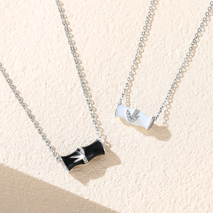 Bamboo Couple Necklaces