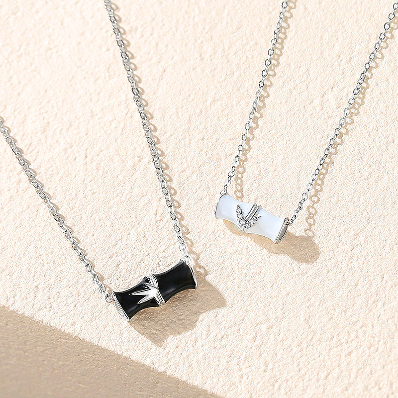 Bamboo Couple Necklaces