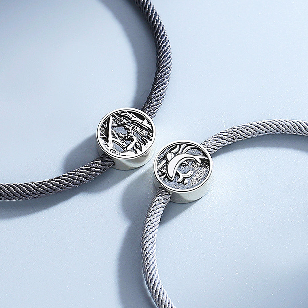 Blissful Bond Couple Bracelets
