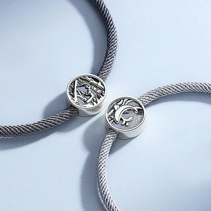 Blissful Bond Couple Bracelets