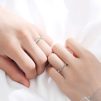Bow Couple Rings