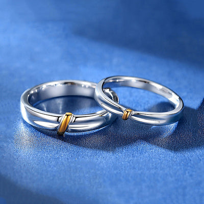 Bow Couple Rings