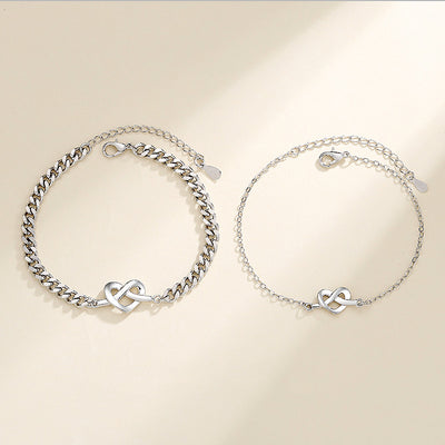 Budding Romance Couple Bracelets