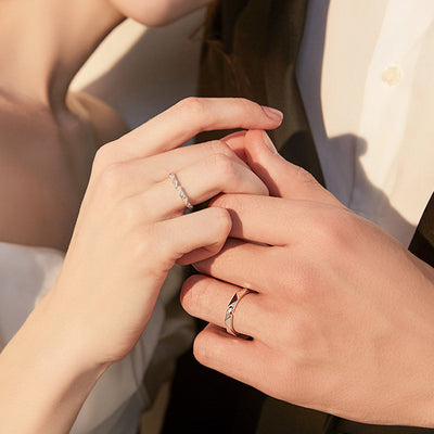 Caramel Couple Rings