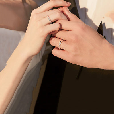 Caramel Couple Rings