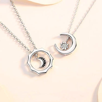 Celestial Duo Couple Necklaces