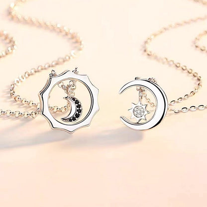 Celestial Duo Couple Necklaces