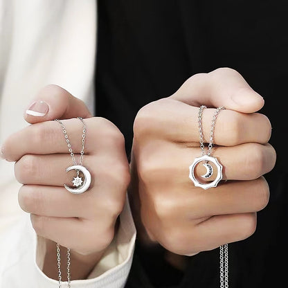 Celestial Duo Couple Necklaces