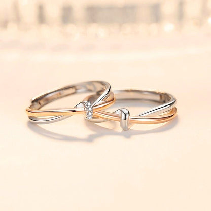 Chiffon Couple Rings