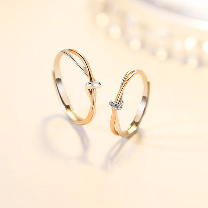 Chiffon Couple Rings