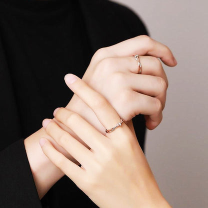 Chiffon Couple Rings
