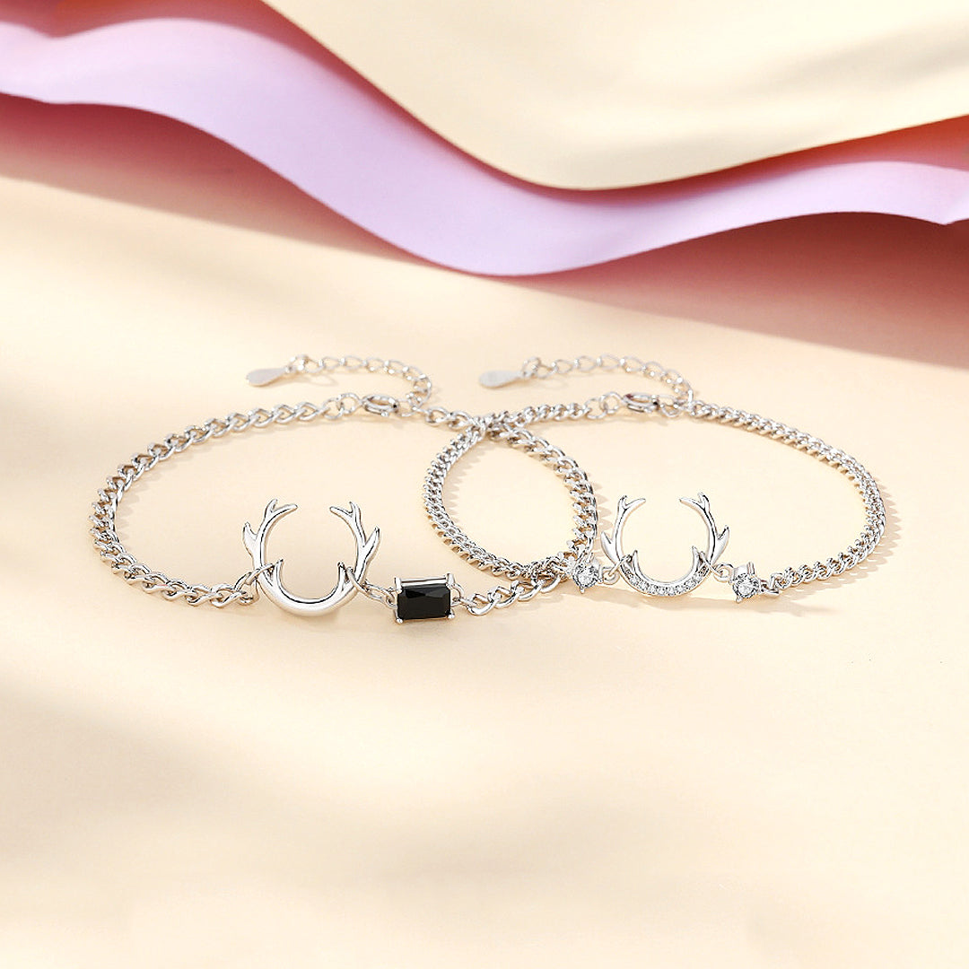 Divine Duet Couple Bracelets