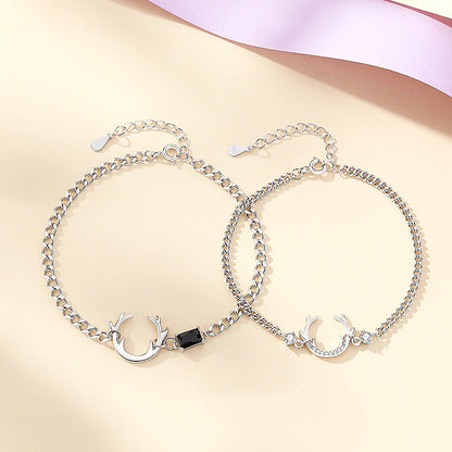 Divine Duet Couple Bracelets