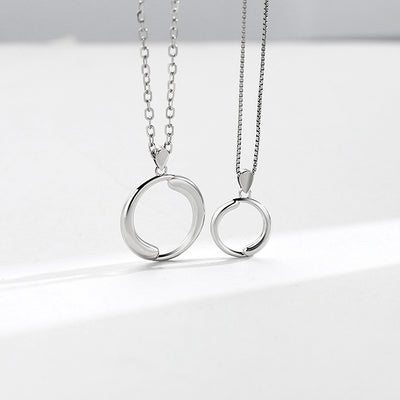 Duo Link Couple Necklaces