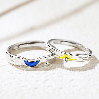 Eclipse Couple Rings