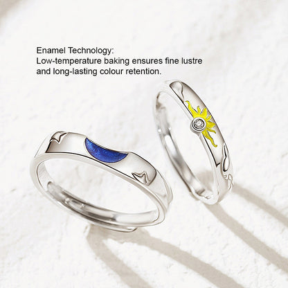 Eclipse Couple Rings