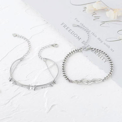 Eternal Weave Couple Bracelets