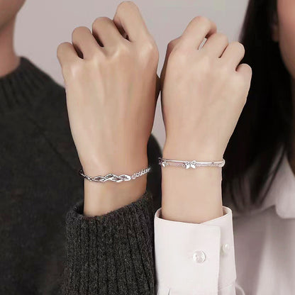 Eternal Weave Couple Bracelets