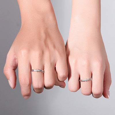 Fairy Lights Couple Rings