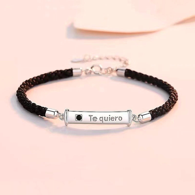 I Want You Couple Bracelets