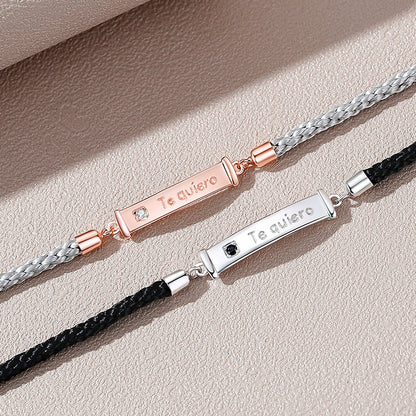 I Want You Couple Bracelets