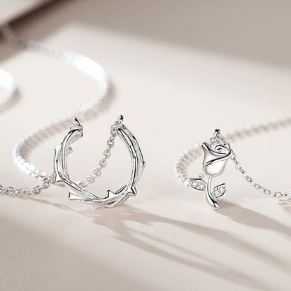 Intertwined Love Couple Necklaces