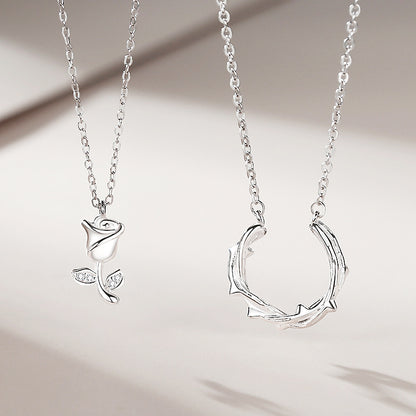 Intertwined Love Couple Necklaces